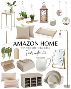 the ultimate guide to decorating with amazon home finds under $ 50, via thrift it up