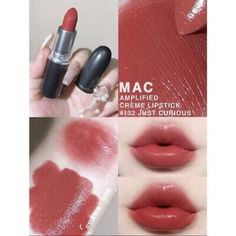 Bnib - Never Used Mac Cosmetics Lipstick Color: Just Curious (Has A Little Condensation From It Just Being Stored Which Is Normal) Mac Retro Lipstick, Retro Lipstick, Mac Cosmetics Lipstick, Makeup Mac, Creme Lipstick, Lipstick Color, Mac Makeup, Mac Lipstick, Lipstick Colors