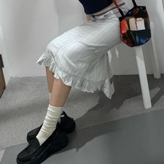 42778798948558|42778798981326|42778799014094 Casual White Skirt With Patchwork, Trendy White Skirt With Ruffle Hem, Casual White Patchwork Skirt, Trendy White Ruffled Skirt, White Harajuku Style Bottoms For Spring, White Harajuku Bottoms For Spring, Y2k Tiered Skirt Bottoms With Ruffles, Y2k Tiered Ruffle Skirt Bottoms, Y2k Tiered Skirt With Ruffles