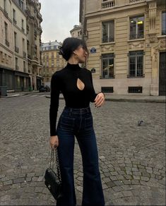 Elegant Retro Outfits, Elegant Vintage Outfits, Instagram Paris, Chic Outfit, Looks Chic, Looks Vintage, Outfits Casuales