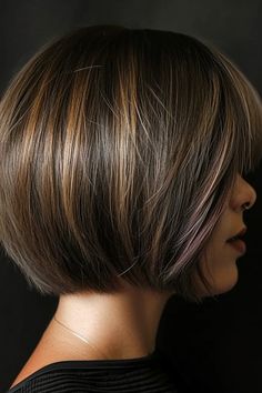 Bob Cut: 55+ charmante Varianten für jeden Typ - hairtastic.de Back Of Bob Haircut, Summer Haircuts, Hair Techniques, Haircut Inspiration, Haircuts For Fine Hair, Long Bob Hairstyles, Cute Hairstyles For Short Hair