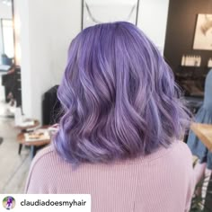 Lavender Hair Short, Pastel Purple Hair Color, Short Purple Hair, Pastel Purple Hair, Short Dyed Hair, Lavender Hair Colors, Light Purple Hair, Purple Hair Color, Lilac Hair