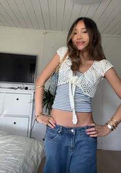 Outfit Ideas, Cute Outfits, Crochet, Outfit Inspo, Quick Saves, Clothes