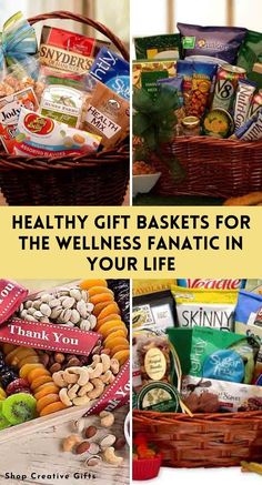 Healthy Gift Baskets For The Wellness Fanatic In Your Life (2023) Healthy Food Gifts, Healthy Gift Basket, Keto Gift, Food Gift Box, Diy Healthy Snacks, Food Gift Baskets, Healthy Gift