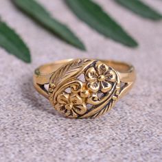 Leafy Flower Ring, Boho Ring, Twin Flower Ring, Vintage Jewelry, Women Ring, Mother Day Jewelry, Engagement Ring, gift for her. ♥ DETAILS ♥ *Materials: Brass *Size: All sizes are available. ♥ DELIVERY ♥ *IMPORTANT: Before placing an order, please double-check your delivery address is correct and complete to avoid delays and lost packages. *You can return your purchased item within 15 days after successful delivery. *We offer a 100% "Money Back Guarantee" if you are not satisfied with your purcha Mother Day Jewelry, Twin Flower, Women Ring, Boho Ring, Birth Flower, Jewelry Women, Birth Flowers, Vintage Ring, Flower Ring