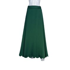 "It is made from soft and good quality Silk fabric. This is made to order in your measurements. Skirt length: 38\" .It can be made longer or shorter. It is made with a zipper. You can choose other colors from the color chart. When you order please give me your measurements: 1: The length of the skirt from the top of the waistline to the bottom hem. 2: Waist ( where you want the waistline to be). 3: Hips ( around the fullest part) 4: And your color choice. *When you order will have a place to wri Green Pleated Stretch Maxi Skirt, Green Fitted Long Maxi Skirt, Green Stretch Pleated Maxi Skirt, Green Stretch Maxi Skirt With Pleats, Green Stretch Full-length Skirt, Green Stretch Maxi Skirt With Lining, Green Flared Maxi Skirt Lined, Green Stretch Maxi Skirt, Green Flared Maxi Skirt With Lining