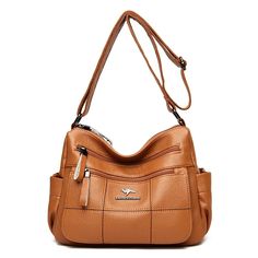 Discover Elegance and Utility Embrace the pinnacle of fashion and function with our Luxury Women's Leather Shoulder Crossbody Bag, a must-have accessory for any style-conscious woman. This beautifully crafted handbag blends timeless design with modern practicality, perfect for elevating both casual and formal outfits. Product Features Material: Crafted from high-quality microfiber synthetic leather, offering durability and a luxurious feel. Lining: Smooth polyester interior, designed for long-la Luxury Crossbody Bucket Bag With Adjustable Strap, Luxury Shoulder Bag With Adjustable Strap In Bucket Shape, Luxury Bucket Shoulder Bag With Adjustable Strap, Luxury Timeless Crossbody Bucket Bag, Luxury Formal Functional Shoulder Bag, Luxury Leather Bucket Shape Shoulder Bag, Luxury Bucket Shoulder Bag With Single Compartment, Luxury Bucket Shoulder Bag With Main Compartment, Luxury Formal Crossbody Phone Bag