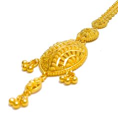 gorgeous-dressy-22k-gold-tikka Gold Tikka, Hook Clasp, Classic Beauty, 22k Gold, Touch Of Modern, Stylish Accessories, Gold Finish, 6 Inches, Contemporary Design