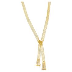 This solid gold necklace is impeccably woven. The solid 18 karat yellow gold scarf has huge diversity in how it is worn. Toss it around your neck twice and let the dangles hang down on both sides or have a simple cross in the center or let it hang loose as a long neck with the cross at the bottom. This bracelet also has a matching bracelet that can be located near this listing, The bracelet is available as a separate purchase and there is only one available. Hand made in Japan, this is a one of Traditional Handwoven Yellow Necklace, Adjustable Yellow Handwoven Necklace, Yellow Gold Multi-strand Necklace With Adjustable Chain, Luxury Gold Multi-strand Necklace, Mesh Scarf, One-of-a-kind Multicolor Long Necklace, Gold Scarf, Simple Cross, Scarf Necklace