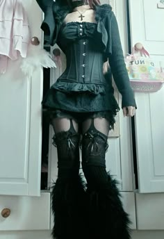 Fem Goth Outfits, Creepy Cute Fashion, Goth Outfit Ideas, Alt Clothes, Alt Outfits, Gothic Outfits, Goth Outfits, Alternative Outfits