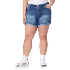 Elevate your summer wardrobe with the WallFlower Women's Luscious Curvy Denim Shorts. These mid-rise shorts are designed to flatter with a versatile Cedar Bling hue and a touch of sparkle that adds a chic edge to any outfit.

- Fit: Mid-rise, curvy
- Size: 24 Plus
- Material: Insta Stretch denim for ultimate comfort
- Gender: Female
- Age Group: Kids
- Features: Super stretchy fabric, size inclusive options

Perfect for sunny days and balmy evenings, these denim shorts offer both comfort and sty Bling Shorts, The Wallflower, Curvy Silhouette, Bling Design, Curvy Shorts, Stretch Denim Shorts, Mid Rise Shorts, Summer Staples, Designer Shorts