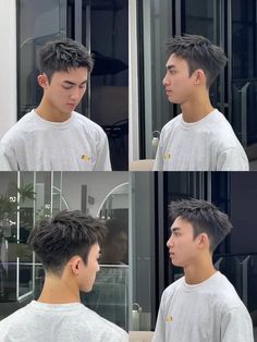 Best men faded haircut ideas | Trendy hairstyle ideas Short Haircut For Men 2023, Short Mens Asian Haircut, Short Neat Hairstyles Men, Asian Men Fade Haircut, Short Asian Men Hair, Textured Asian Hair Men, Korean Men Hairstyle 2023, Vietnamese Hairstyles Men, Fade Undercut Mens