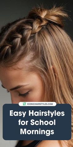 Cute Dance Team Hairstyles, Cute Picture Day Hairstyles High School, Hair Inspo For School Easy, Picture Day Hairstyles Middle School, Hairstyles For Thick Hair For School, Cute Teen Hairstyles Straight Hair, Cute Hair Styles For 2020, Cute Easy Hairstyles For Straight Hair