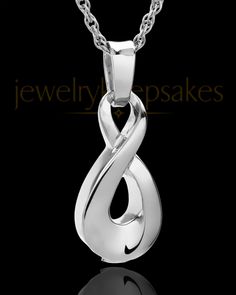 Silver Forever cremation necklaces for treasured memories. Choose high quality Forever ashes jewelry and Forever cremation pendants as a loving remembrance. Eternity Symbol, Dolphin Jewelry, Dog Urns, Cremation Necklaces, Sunflower Jewelry, Urn Jewelry, Infinity Pendant, Urn Necklace, Ashes Jewelry