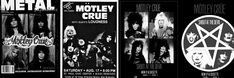 the cover art for motley crue's new album, which features an image of