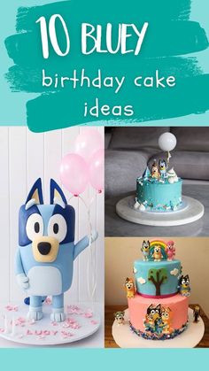 Mum Cake, Blue Birthday Cakes, 4th Birthday Cakes, Bluey Birthday, 3rd Birthday Cakes