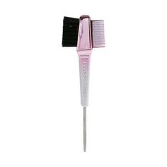 EDGEBOOSTER Brush + Comb mini, with high-quality boar bristles and a lightweight pintail comb, is perfect for styling baby hair. Brush smoothly and style for a sleek look. Wherever you go on your daily journey, EDGEBOOSTER will be with you. Sofr Bristle Great for Sectioning Hair PINK/WHITE Edge Brush For Hair, Vintage Hair Brush Set, Edge Booster, Sectioning Hair, Hair Tool Set, Edge Brush, Baby Hair Brush, Pink Brush, Hair Brush Set