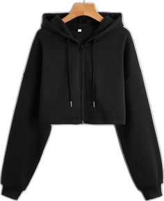 Black Cropped Hoodie For Streetwear, Spring Hooded Techwear Sweatshirt, Black Cropped Sweatshirt For Streetwear, Spring Techwear Hooded Sweatshirt, Spring Cotton Techwear Sweatshirt, Spring Cotton Sweatshirt In Techwear Style, Spring Techwear Style Cotton Sweatshirt, Spring Techwear Cotton Sweatshirt, Hip Hop Hooded Outerwear For Spring