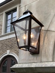 Classic Copper Lantern - Copper Wall Mount - Outdoor - Tower Lighting Foyer Lighting Fixtures, Copper Top, Tower Light, Ambiance Lighting, Copper Lantern, Exterior Light Fixtures, Deck Designs Backyard, Copper Design, Lantern Wall