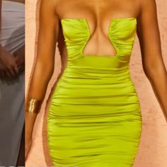 Beautiful Lime Green Mini Dress, Form Fitting, Fits A Us Size 2 Nwt Never Worn Removable Straps Lime Green Mini Dress, Tulle Corset Dress, Dresses Oh Polly, Mini Dress Form, Outcast Clothing, Oh Polly Dresses, Corset Mini Dress, Purple Mini Dresses, Green Mini Dress