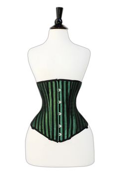 This Green Lacemade corset is suitable for tight-lacing, Waist training, and shaping, making it a valuable choice for attaining the shape and look desired Additionally, superiority of lumbar, central, and lower back support is guaranteed by the Steel Boned Brocade Corset, likely leading to a straightening of posture with consistent use. Green Lacemade corset Features: Style: Longline, Half bust Corset Features: Cord Lacing, Hip Gores, Steel Busk Color: Green Achievable Waist Reduction: 4-5" Poin Brocade Corset, Corset Look, Black Leather Corset, Corset Looks, Lower Back Support, Boned Corsets, Cord Lace, Lace Tights, Leather Corset