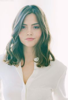 Jenna Louise Coleman, Jenna Coleman, Penteado Cabelo Curto, Shoulder Length Hair, Hair Today, Length Hair, Hair Day, Beauty Inspiration, Shoulder Length