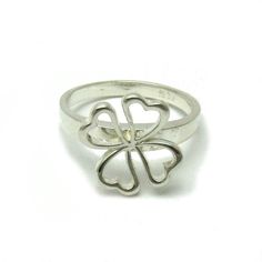 Sterling silver ring - clover 925/1000. Stamped 925. Approximate weight 3.9 grams. Dimensions 1.6x1.6cm (0.64x0.64 inches) All our jewels are made from solid sterling silver 925/1000 and are carefully crafted by hand in our family workshop. We dispatch your orders in 5 working days, worldwide and the postage is $5. We ship registered priority mail. Please allow 5-7 working days for delivery in Europe and 10-15 working days outside Europe. For any questions - please do not hesitate to contact me! Stamped 925 Flower Shaped Jewelry For Anniversary, Sterling Silver Hallmarked Flower Ring Gift, Gift Hallmarked Sterling Silver Flower Ring, Gift Flower Ring In Hallmarked Sterling Silver, Nickel-free Flower Shaped Rings As Gifts, Nickel Free Flower Shaped Rings For Gifts, Nickel-free Flower Shaped Rings For Gifts, Nickel-free Flower-shaped Rings For Gifts, Fine Jewelry Sterling Silver Flower Ring