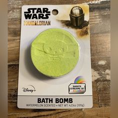 a star wars themed bath bomb is in the package