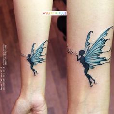 Fairy tattoo Tattoo Therapy, Arm Tats, Arrow Tattoo, Fairy Tattoo, Mother Daughter Tattoos, Tattoos For Daughters, Unique Tattoos, Beautiful Tattoos