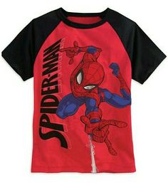 Marvel Spider-Man Boys Short Sleeve Graphic Two-Tone T-Shirt, NWT. Raglan Tee, Custom Hoodies, Superhero Comic, Men Boys, Marvel Spiderman, Kid Tees, Boys T Shirts, Boy Shorts, Fashion Tees