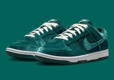 Size 10W - Nike Dunk Low 'Velvet Teal' Dark Atomic Sail DZ5224-300 NEW  | eBay Dunks Outfit, Pretty Shoes Sneakers, Jordan Shoes Retro, All Nike Shoes, Velvet Shoes, Cute Nike Shoes, Hype Shoes, Cute Nikes, Swag Shoes