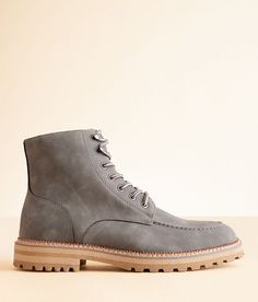 "Steve Madden Ellis Boot - Grey US 10-1/2, Men's Grey Distressed faux leather lace-up boot Side zip detail Ortholite cushioned footbed 5 1/4" shaft. Textile upper/lining. Man made outsole. Apparel & Accessories > Shoes" Boot For Men, Leather Lace Up Boots, Leather Lace, Lace Up Boots, Leather And Lace, Boots Men, Side Zip, Steve Madden, Apparel Accessories