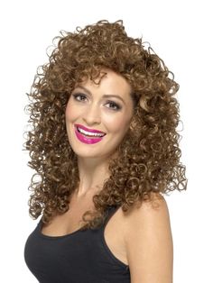 Description All the ladies out there, complete your retro party look with this boogie babe wig. This wig gives a stylish look to your face. It is a perfect solution for all of your hair styling problems. Product Features: Features brown 1980's style boogie babe long and curly wig Wig comes in a display box Costume accessory for adults and not a toy Perfect for carnival, theme parties and Halloween Warning: keep away from fire Dimensions: 7.5"H x 16"W x 26"L One size fits most Product Specifications Weight Width Height Depth 0.20 LBS 16.00" 7.50" 26.00" Curly Perm, Best Couples Costumes, Wig Brown, Brown Curly Hair, Cheap Wigs, Halloween Wigs, Curly Hair Wig, Black And Blonde, Fancy Dress Accessories