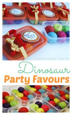 there are many different types of party favors