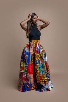 Patchwork Maxi Skirt, African Maxi Skirt, African Skirt, Skirt Patchwork, African Print Maxi Skirt, Dashiki Shirt, Dashiki Dress, African Skirts, Ankara Skirt