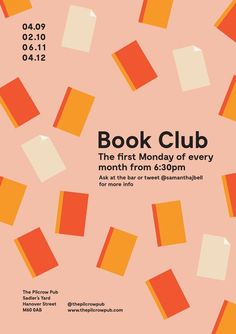 the first monday book club poster