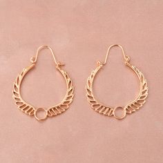 Material: Alloy Fashion Element: Fan Style: INS Style Trendy Pierced Alloy Hoop Earrings, Trendy Pierced Hoop Earrings, Summer Gold Alloy Earrings, Gold Alloy Earrings For Summer, Alloy Drop Hoop Earrings, Fan Style, Snow Jacket, Vintage Stil, Women's Earrings