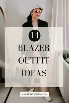 If your blazer outfits have been feeling a little stale lately, or you’re not sure how to style this piece, then this is the post for you. This closet must-have deserves to be worn fashionably and uniquely! Learn how to style this wardrobe piece with these fresh blazer outfit ideas. #blazeroutfitidea #blazerstyle #blazeroutfit #blackblazer Black Blazer Outfit Casual, White Blazer Outfit Work, Blazer And Jeans Outfit Women, Boyfriend Blazer Outfit, Long Blazer Outfit, Black Blazer Casual, Summer Blazer Outfits, Black Blazer With Jeans, Jeans Blazer Outfit