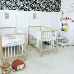 17 Gorgeous gender Neutral Twin Nursery Ideas - Bjarni Baby Twins