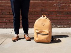 Italian Leather Backpack City - Cream - olpr. Luxury Leather Backpack In Cream, Luxury Cream Leather Backpack, Luxury Beige Backpack For Everyday Use, Luxury Cream Backpack For Travel, Beige Leather Backpack For On-the-go, Beige Leather Standard Backpack, Classic Beige Leather Backpack, Luxury Beige Leather Backpack, Luxury Cream Backpack