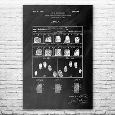 a black and white poster with an image of the human body on it's side