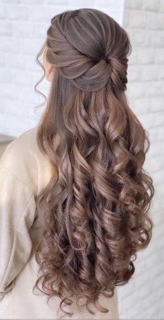 Bridesmaids Hairstyle, Front Hair Styles, Bridesmaid Hairstyles, Hairdo For Long Hair, Wedding Hairstyles For Long Hair