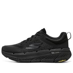 Skechers Max Cushioning 220821-BBK (SNKR/Men's/Low Top/Non-Slip/Wear-resistant/Shock-absorbing) Ozweego Adidas, Adidas Sl 72, Nike Vomero, Black Skechers, Nike Air Max 98, 270 Nike, Nike Pegasus, Marathon Running Shoes, Jordan 2