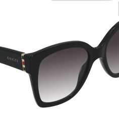 GUCCI GG0459S 001This square Gucci sunglass comes in a black frame with grey gradient lenses.About Gucci:Gucci, established in Florence in 1921, has firmly established itself as a leading luxury fashion brand on a global scale. With a history spanning nearly a century, Gucci continually pushes the boundaries of luxury fashion, propelled by its contemporary vision. This unique perspective has catapulted the brand into the ranks of the most influential fashion houses in the world, celebrated for i Classic Gucci Sunglasses With Gradient Lenses, Gucci Classic Sunglasses With Gradient Lenses, Gucci Gradient Sunglasses For Formal Occasions, Gucci Wayfarer Sunglasses With Gradient Lenses, Double G Logo, Gucci Brand, G Logo, Gucci Eyewear, Grey Gradient