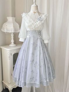 Vintage Midi Dresses, Old Fashion Dresses, Floral One Piece, Fairytale Dress, Vestidos Vintage, Korean Dress, Really Cute Outfits, One Piece Dress, Lolita Dress