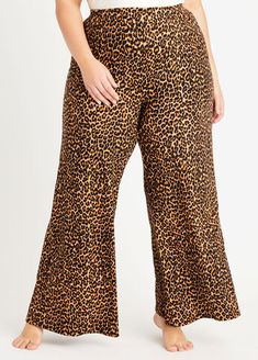 Animal print finds it way to Just Chill continuing our fashion forward take on luxe loungewear looks. Leopard Print Wide Leg Bottoms With Relaxed Fit, Leopard Print Loungewear Pants With Elastic Waistband, Stretch Wide Leg Leopard Print Bottoms, Stretch Leopard Print Wide Leg Bottoms, Fall Leopard Print Bottoms With Elastic Waistband, Spring Leopard Print Loungewear Bottoms, Stretch Leopard Print Loungewear Bottoms, Leopard Print Loungewear Bottoms For Spring, Leopard Print Loungewear Bottoms