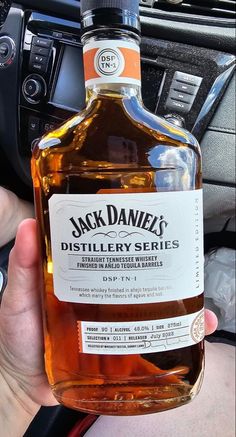 jack daniels distillerry series is being held up by someone in the car