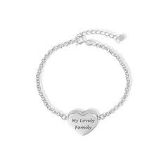 Comfortable Wear - The inside of the heart-shaped bracelet can be customized with your treasured photos so that the wearer can see the photos from time to time and keep precious memories.Custom By You - Customize what you want to say on the surface of the heart pendant, let your loved ones carry it. Just enter the meaningful texts now!Meaningful Gift - It is the best gift for your wife, mother, lover, mother, grandmother, etc! Imagine how happy they will be when they receive this bracelet. Heart-shaped Stainless Steel Bracelet For Mother's Day, Valentine's Day Metal Heart Bracelet Gift, Heart-shaped Stainless Steel Friendship Bracelet, Mother's Day Heart Bracelet In Metal, Metal Heart Bracelet For Mother's Day, Personalized Metal Heart Bracelets, Mother's Day Heart-shaped Meaningful Bracelets, Meaningful Heart Bracelets For Mother's Day, Meaningful Heart-shaped Bracelets For Mother's Day