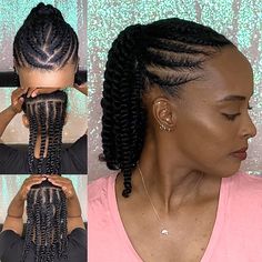 Natural Twists, Twist Ponytail