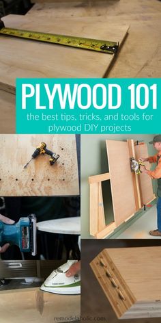 woodworking projects that are easy to make and great for beginners with plywood 101 the best tips, tricks, and tools for plywood projects